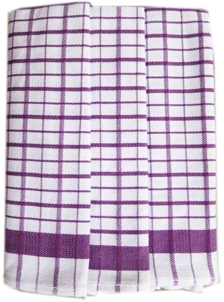 Prosop de bucătărie în carouri Egypt – Set 3 bucăți