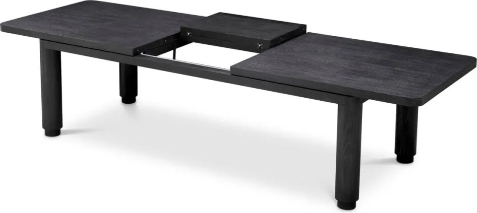 Masa extensibila LUX Gri Carbune Atelier L, 280-350cm