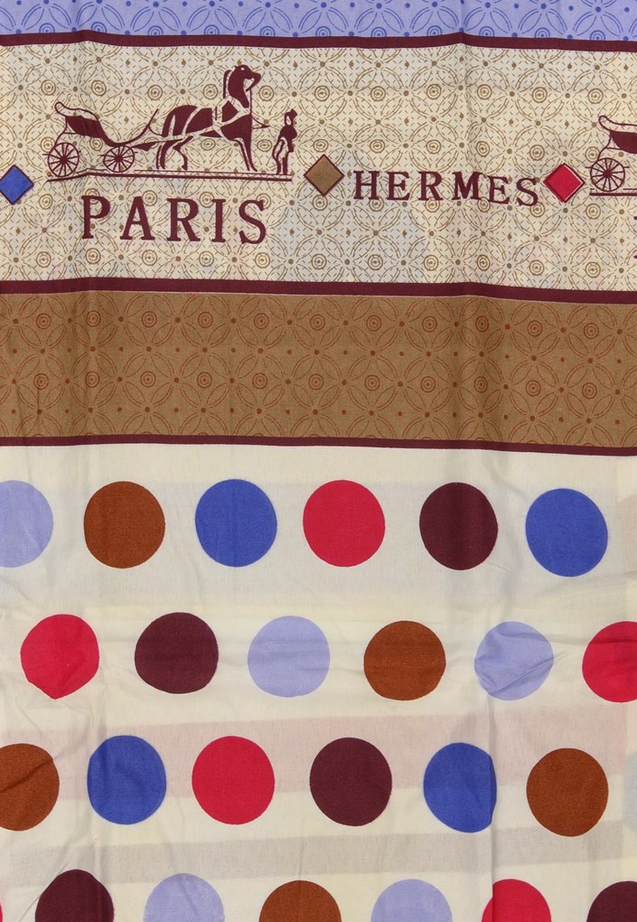 Lenjerii din bumbac pentru patut Culoare crem, HEARTS AND POINTS