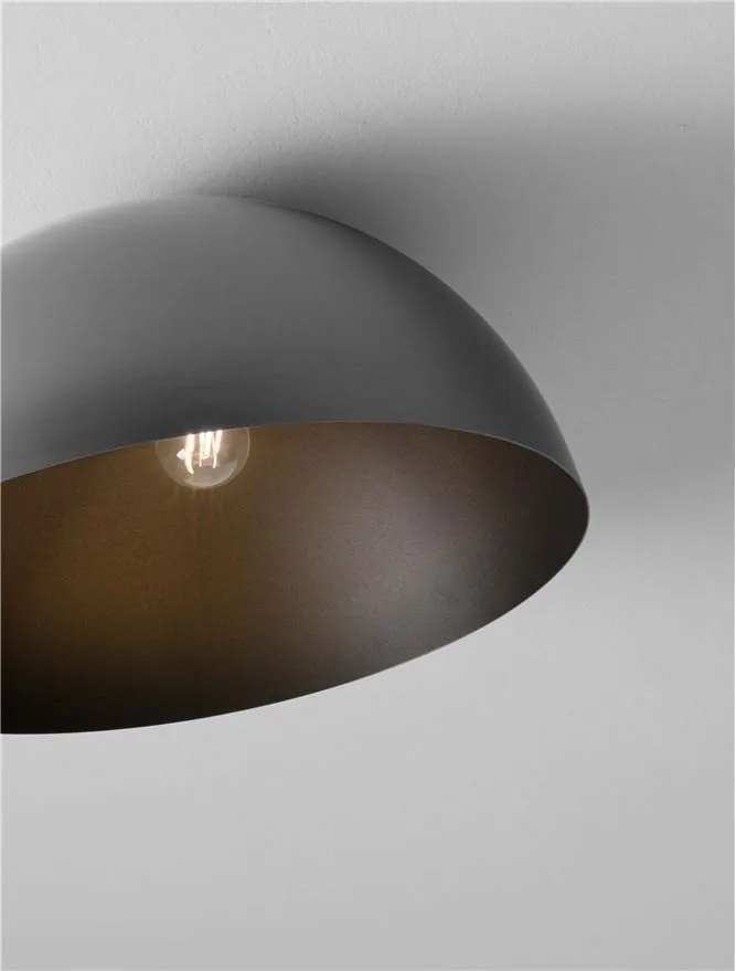 Lustra aplicata design decorativ GEA negru D-50cm