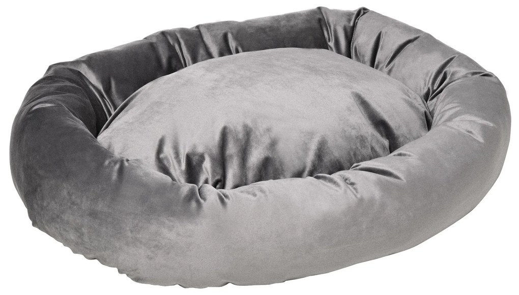 PawHut pat capitonat pentru caini, 102x74x23cm, gri inchis | AOSOM RO