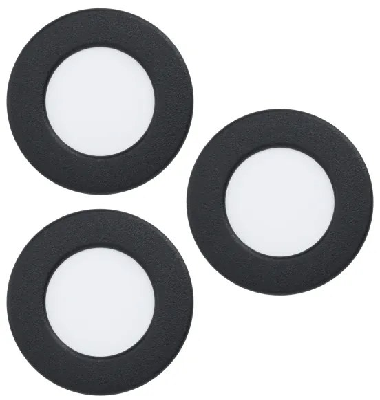 Eglo 99146 - Set de 3 spoturi LED încastrate FUEVA 5, 1xLED/2,7W/230V