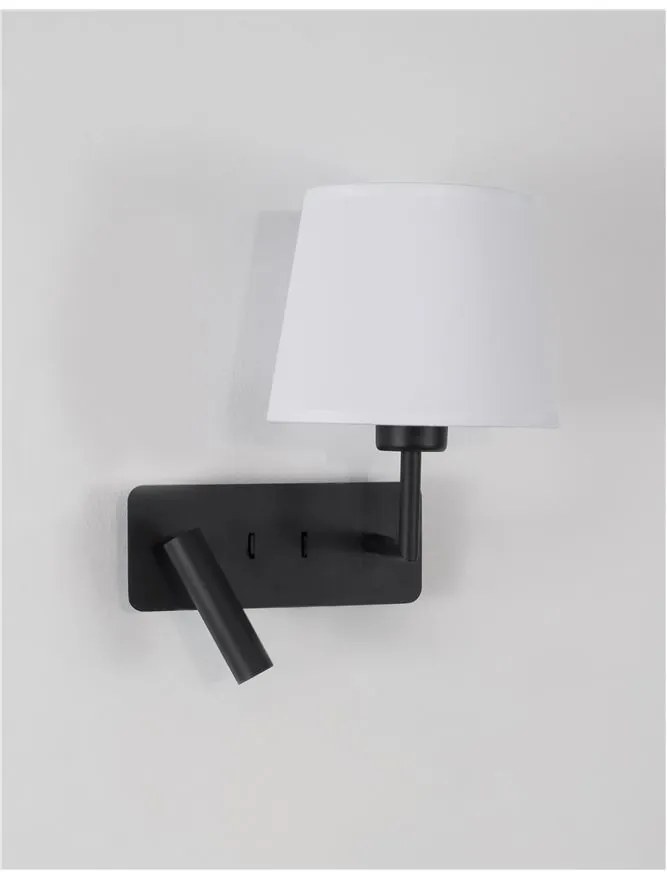 Aplica cu reader LED design modern SAVONA NVL-9919151