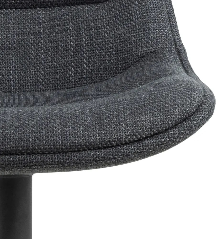 Scaun de bar gri cu înălțime ajustabilă (înălțime șezut 65 cm) Adisa – Actona