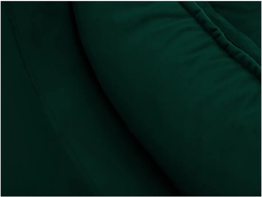 Canapea extensibilă cu 3 locuri și spațiu de depozitare Mazzini Sofas Freesia, verde