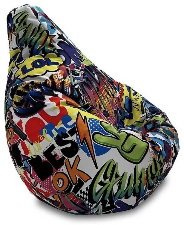 Fotoliu puf copii, Nirvana Light Pufrelax, Material Impermeabil - Urban Style