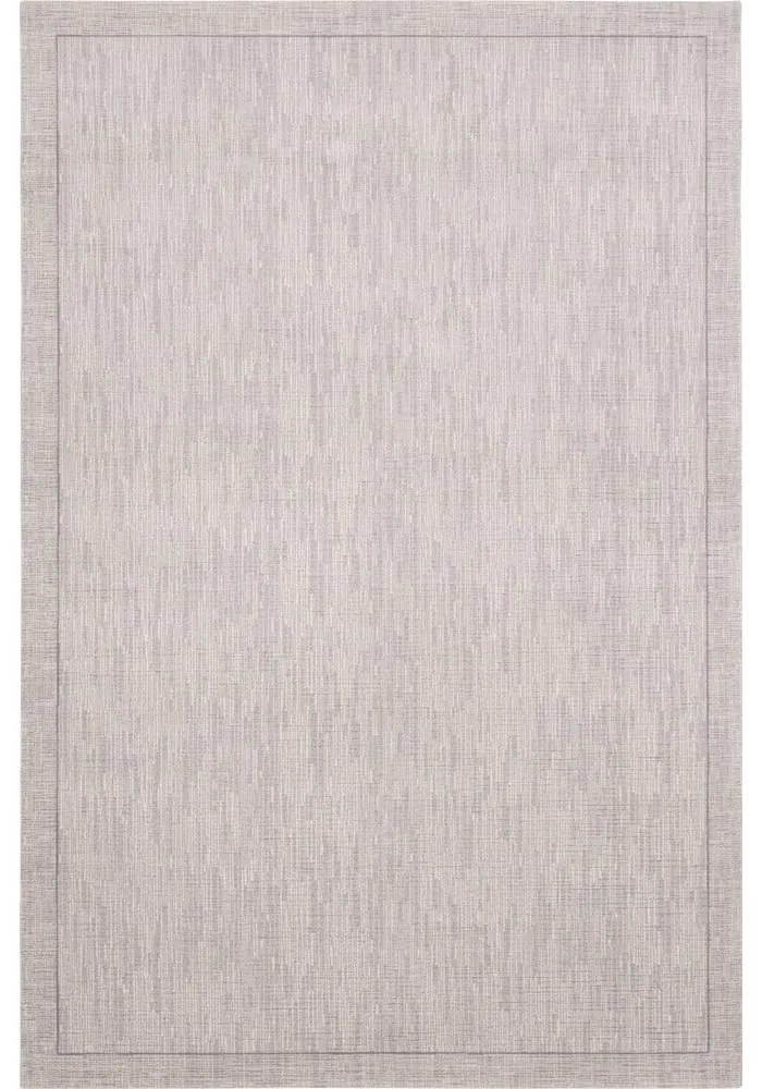 Covor bej din lână 160x240 cm Linea – Agnella