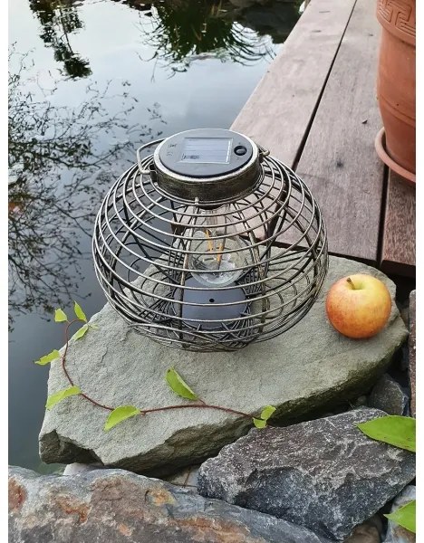 Corp de iluminat LED solar LUISA 1xE27/1,2V IP44