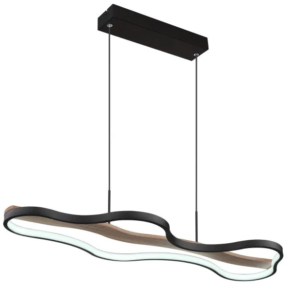 Lustră LED dimabilă pe cablu BEZZY LED/30W/230V Globo 67181H + telecomandă