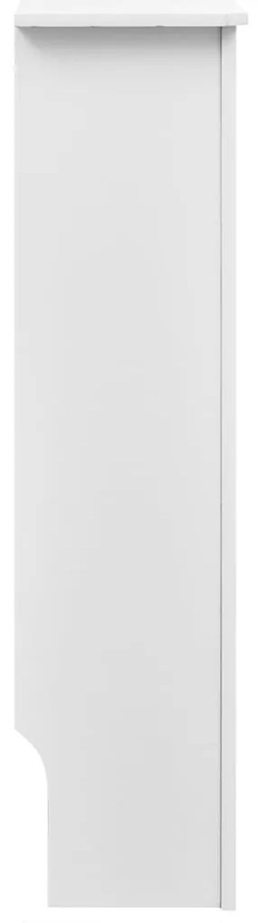Masca de calorifer incalzire, dulap radiator, alb, 112 cm, MDF