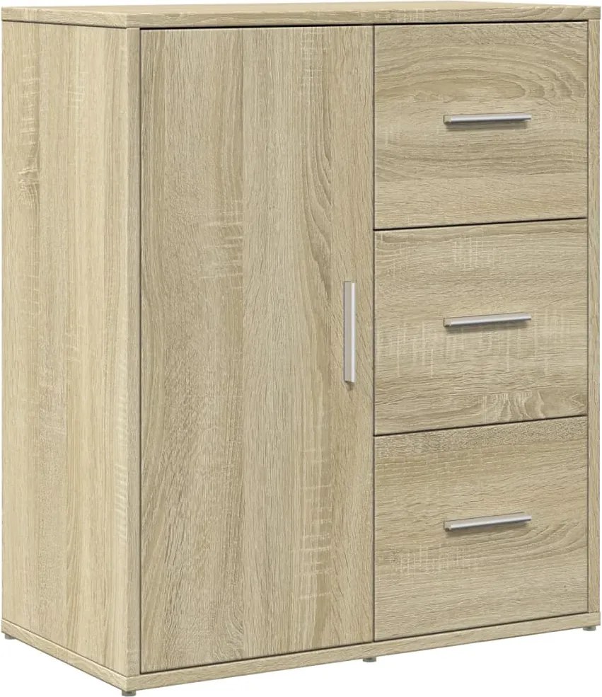 vidaXL Dulap, stejar sonoma, 60x31x70 cm, lemn prelucrat