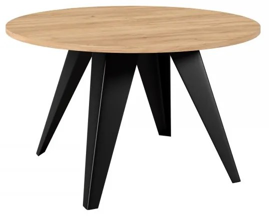 Măsuță de cafea Bartena (Negru + Stejar craft auriu) . 1103698