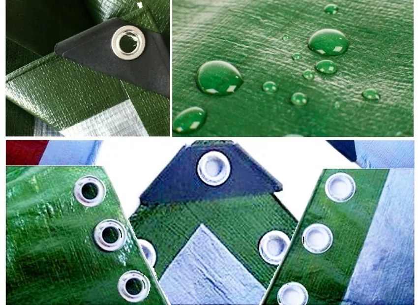 Prelată verde-argintie rezistentă la îngheţ 10m x 12m