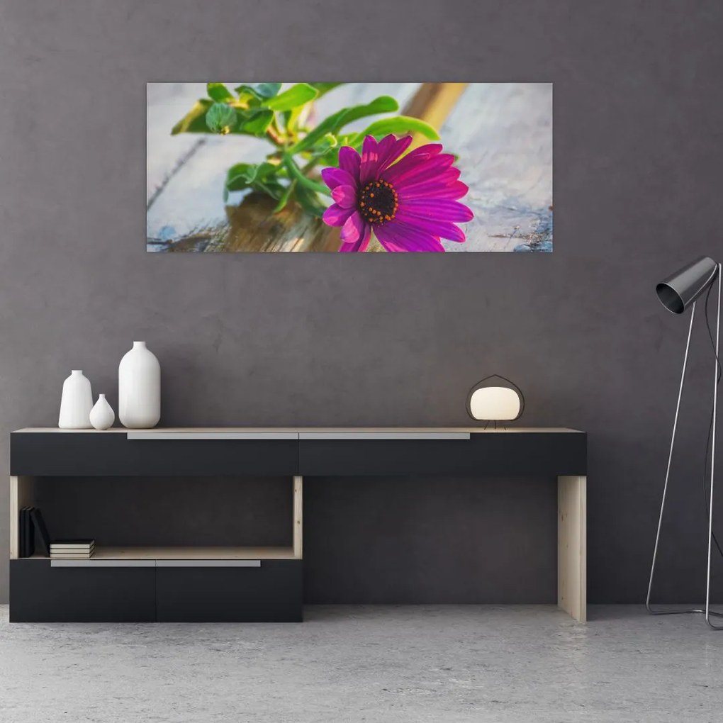 Tablou  flori tăiate (120x50 cm), în 40 de alte dimensiuni noi