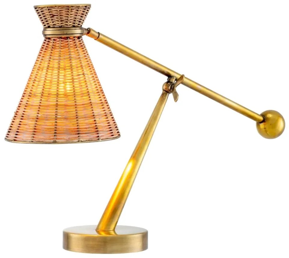 Lampa de masa LUX design natural Kon Tiki, 119045 HZ