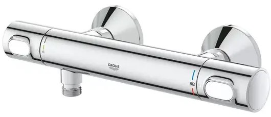 Baterie dus Grohe Precision Flow termostatata crom lucios