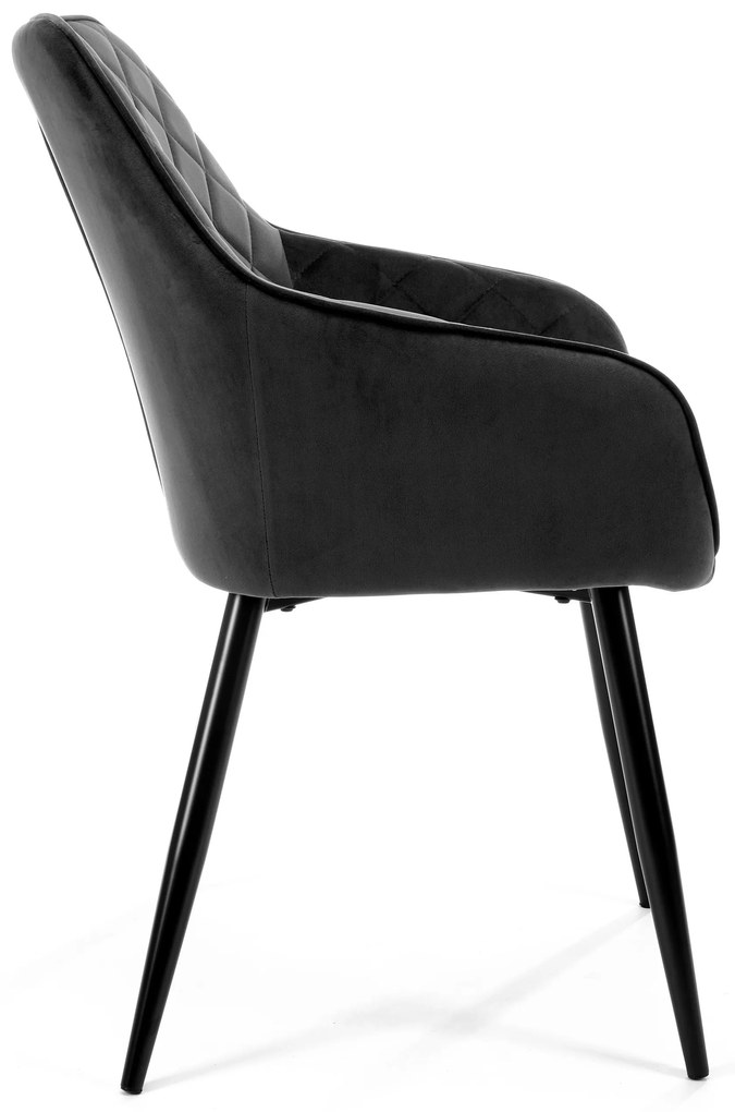 Scaun de masă Sunanda (Negru) (2buc). 1069502