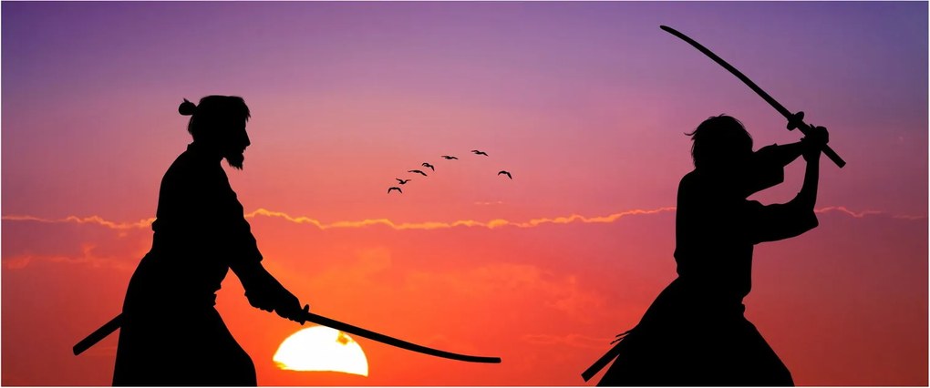 Tablou - Samurai (120x50 cm)
