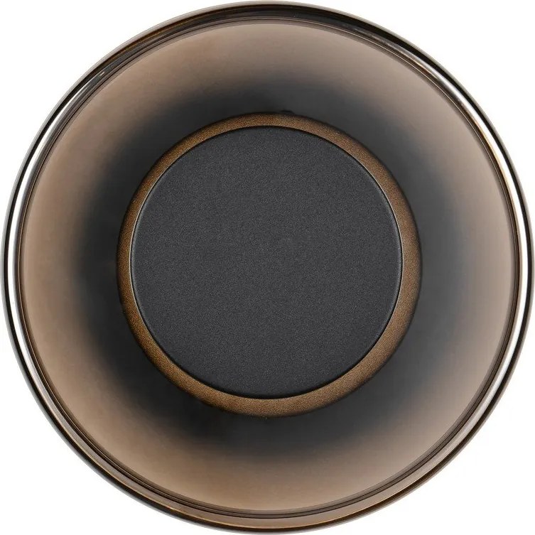 Aplică de perete negru-mat LED cu intensitate reglabilă ø 22 cm Celeste – Trio