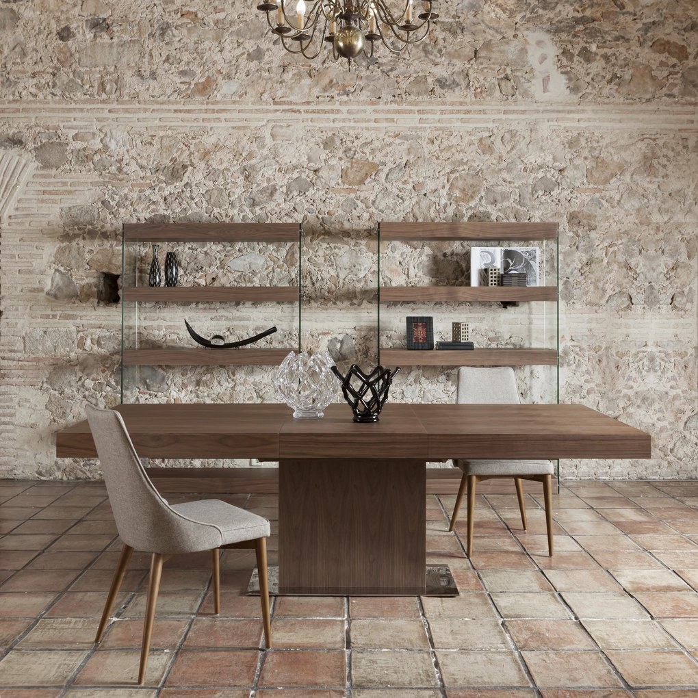 Masa extensibila Walnut, 180-240x100cm AC-LE025