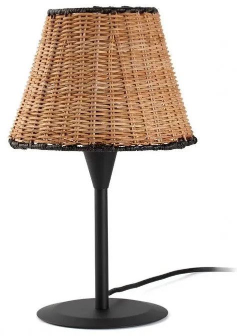 Veioza / Lampa de masa design natural din ratan SUMBA