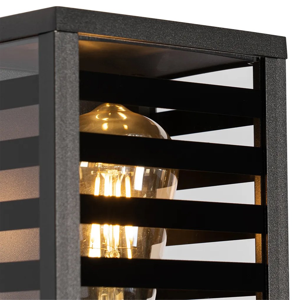 Lampa de perete exterioara moderna neagra 26 cm IP44 - Reims