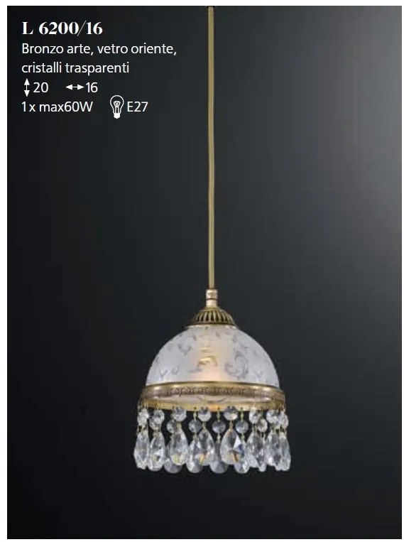 Lustra design clasic realizata manual din alama si Cristal Scholer 6200