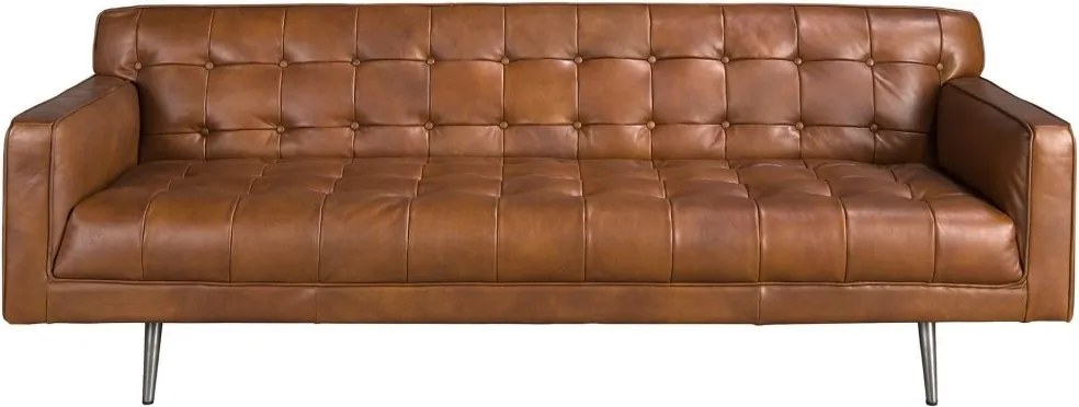 Canapea design LUX 3 locuri Dark Brown Leather