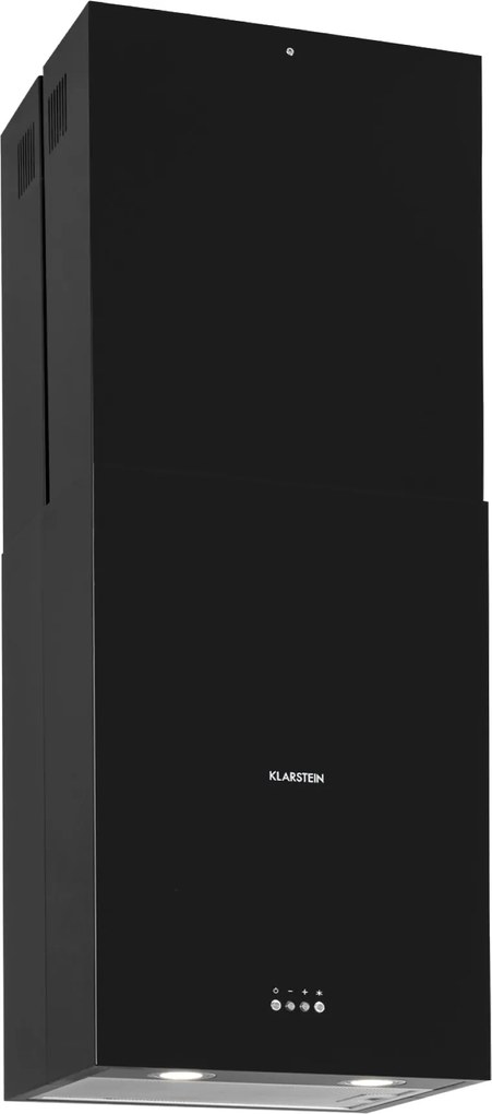 Klarstein Structura, hotă, extracție / recirculare, max. 624 m³ / h, EEC A, LED, neagră