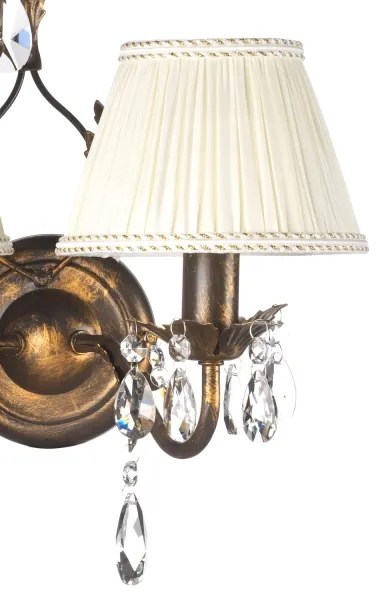 Aplică KAREN 2xE14/6W/230V bronz ONLI