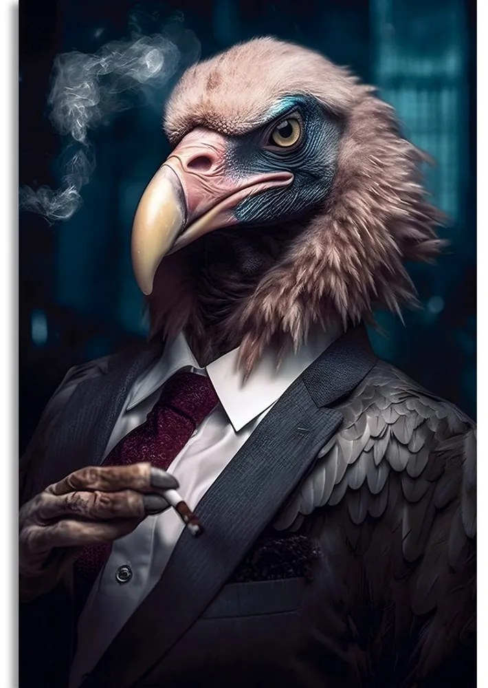 Tablou animal gangster vultur
