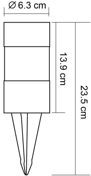 Globo 33254-3 - Set 3x LED lampă solară LED/0,06W/3,2V IP44