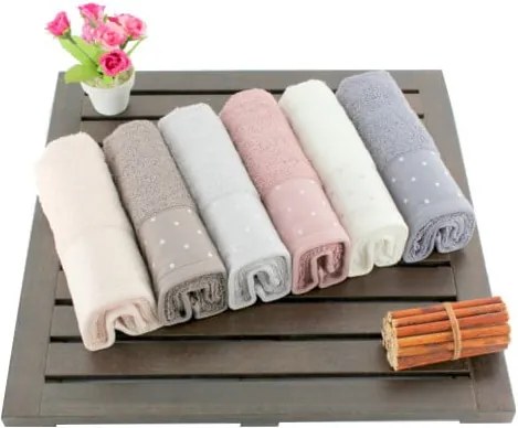 Set 6 prosoape din bumbac pentru mâini Şaheser, 30 x 50 cm