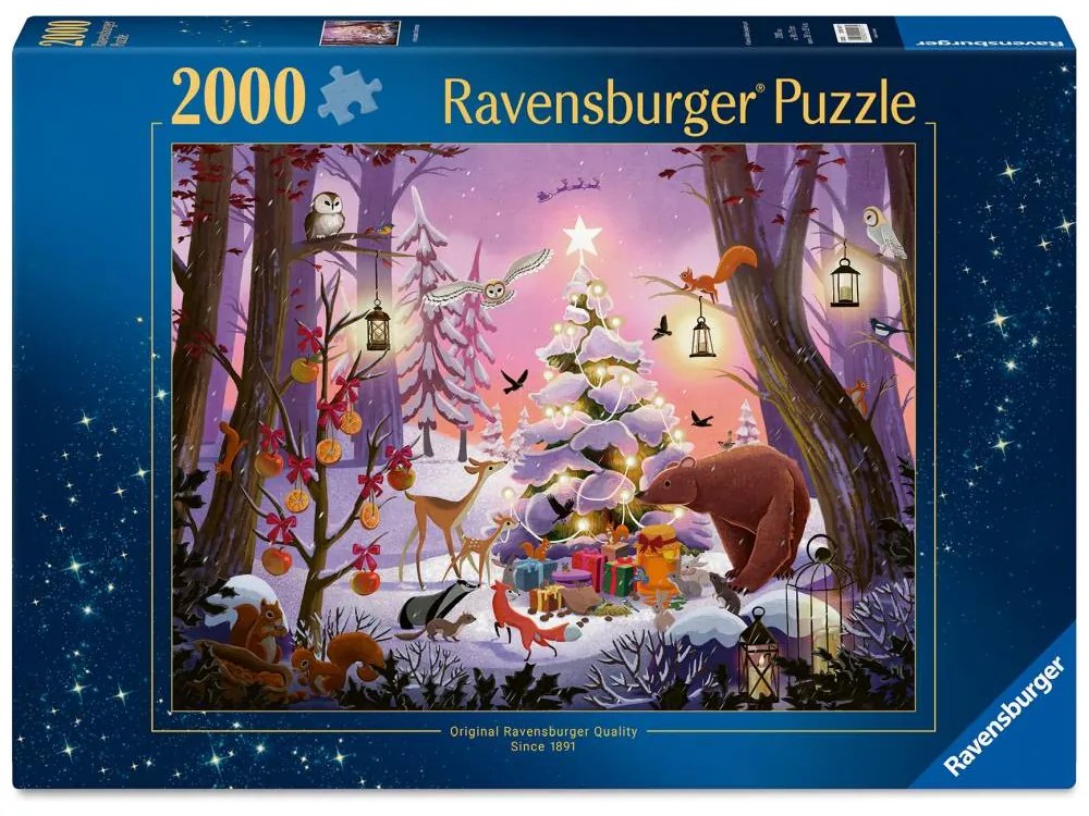 PUZZLE CRACIUNUL IN PADURE 2000 PIESE - RAVENSBURGER (RVSPA01417)