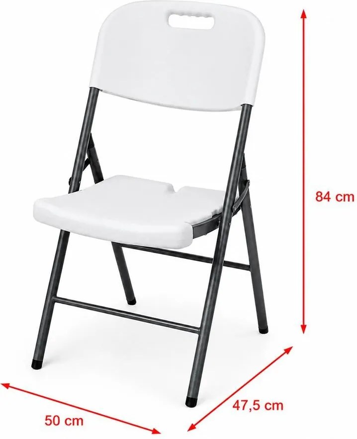 Set catering/camping - masă ESSEN + 6x scaune BERLIN