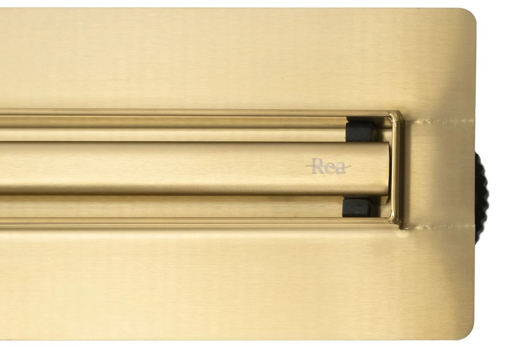 Rigola dus REA Neox Slim pro Brush Gold 100