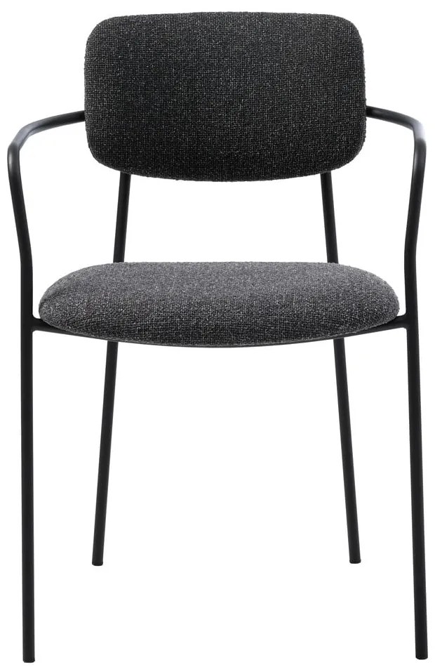 Scaun de dining gri închis Zama – Unique Furniture