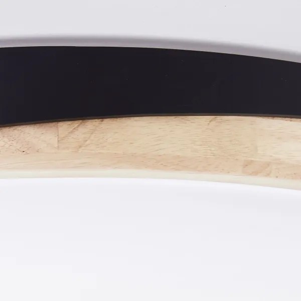 Plafonieră LED dimabilă Brilliant BAARLO LED/36W/230V d. 50 cm negru + telecomandă