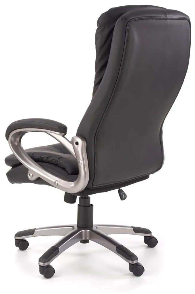 Scaun de birou Preston negru - H124 cm