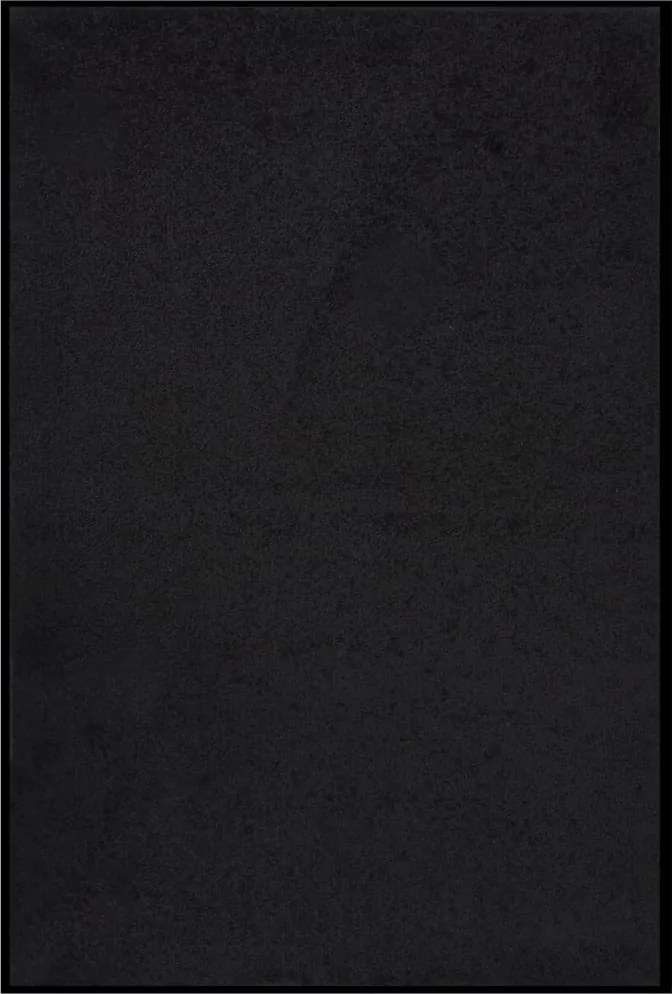 vidaXL Covoraș de ușă, negru, 80x120 cm