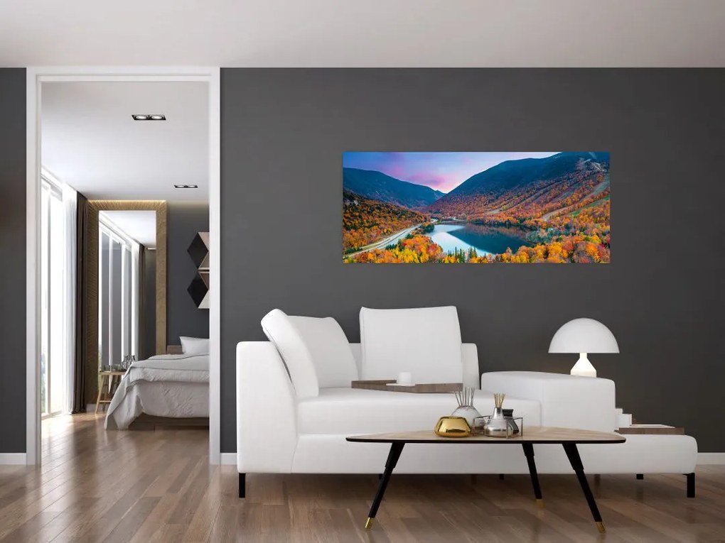 Tablou - White Mountain, New Hampshire, USA (120x50 cm)