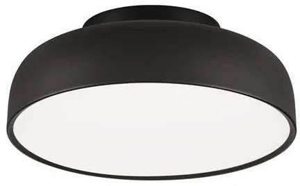 Plafoniera LED stil modern 3000K NOELIA negru 40cm
