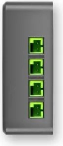 Transformator Easy Click GTV pentru bandă LED, 60W, 24V, IP20, 6 ieșiri Mini AMP, cablu 1,5 m 1.5 m, 60 W, 24 V, Easy Click