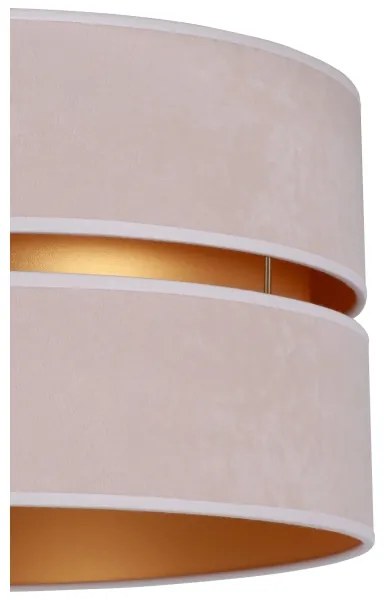 Plafonieră Duolla DUO 1xE27/15W/230V d. 40 cm bej/auriu