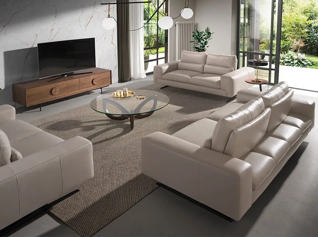 Masuta laterala moderna design LUX Wood and Black, 38cm