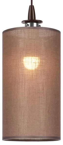 Lustră LED pe cablu NOEL MINI 1xE27/60W/230V maro