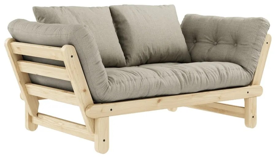 Canapea variabilă KARUP Design Beat Natural, bej