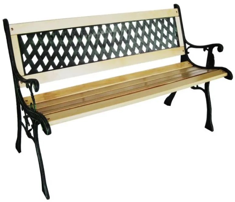 Bancă de grădină 122 x 56 x 74 cm