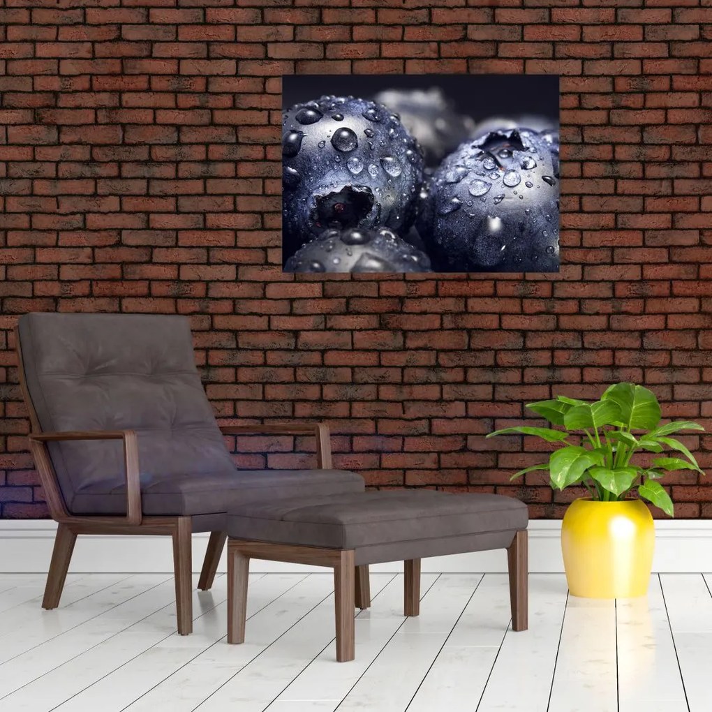 Tablou cu fructe cu picături de apă (70x50 cm)