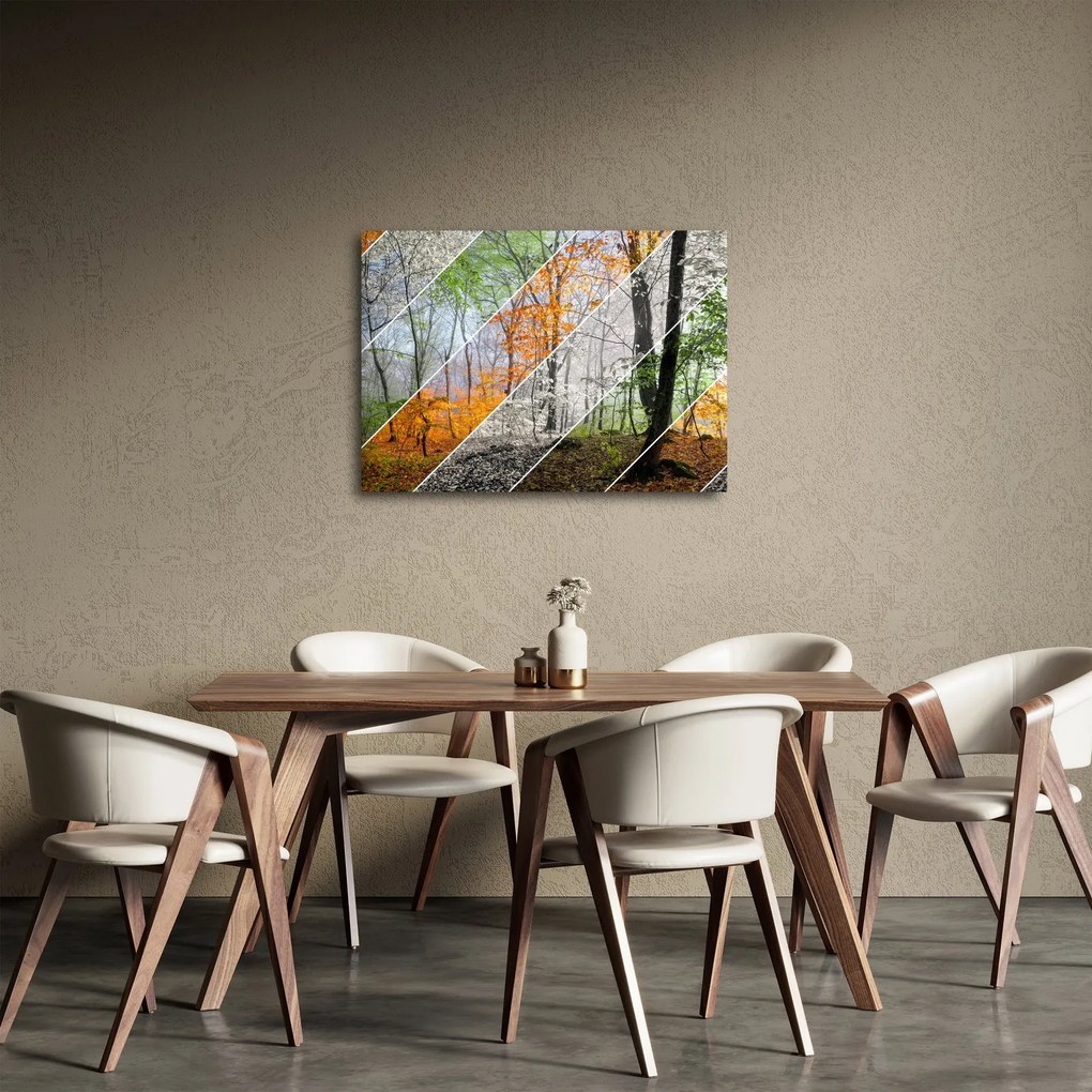 Tablou - Schimbarea anotimpurilor (70x50 cm)